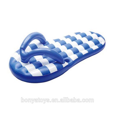 custom pool float inflatable slipper water bed mattress for sale